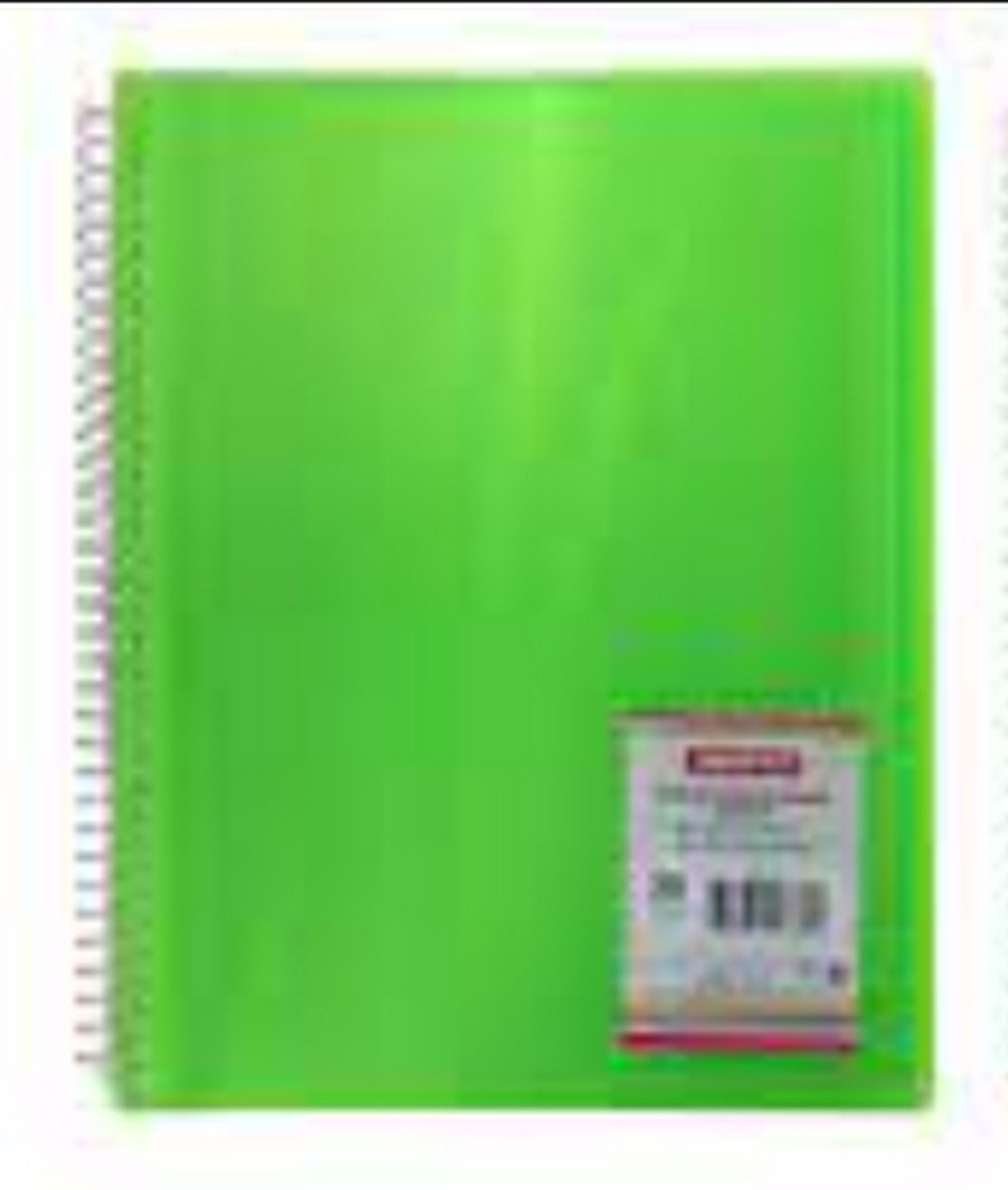 Imagem 0 de Capa Espiral Simply 20 Bolsas Verde