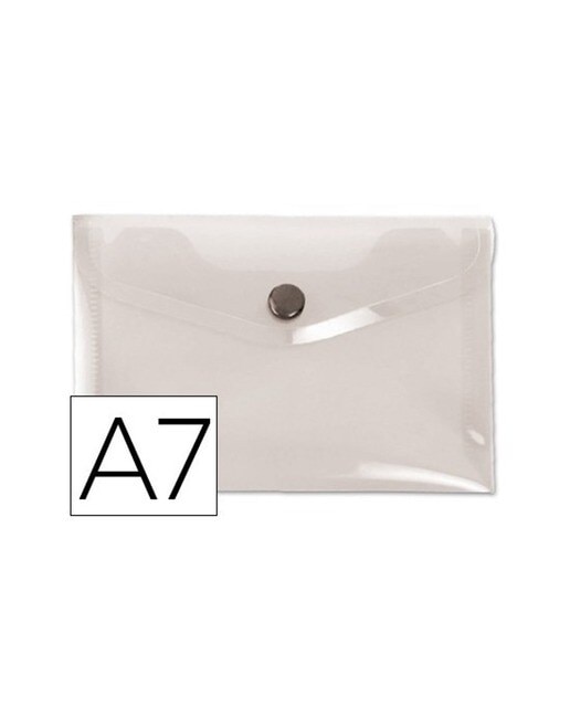 Bolsa A7 em Envelope, Polipropileno Transparente, LiderPapel 1