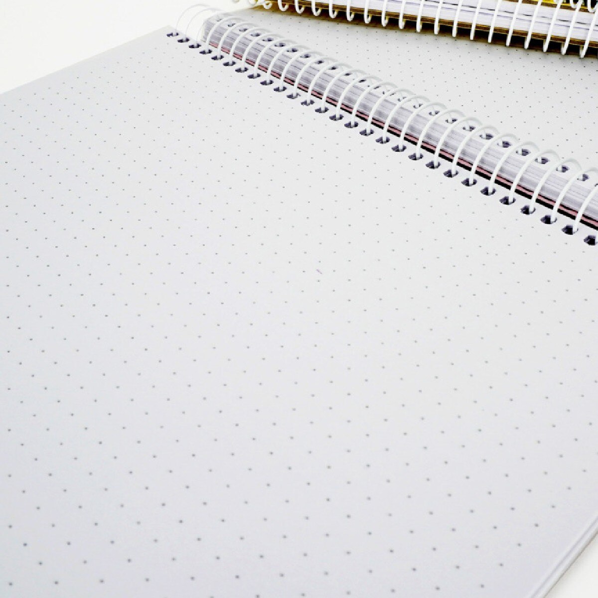 Caderno Bullet Journal A5+ 160 Páginas Pontilhado - Violeta 2