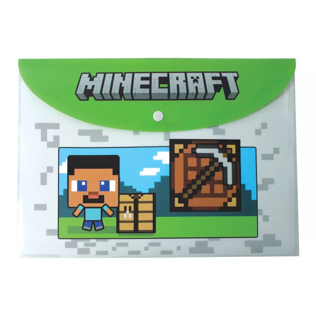 Imagem 0 de Pasta portadocumentos Minecraft Chibi A4