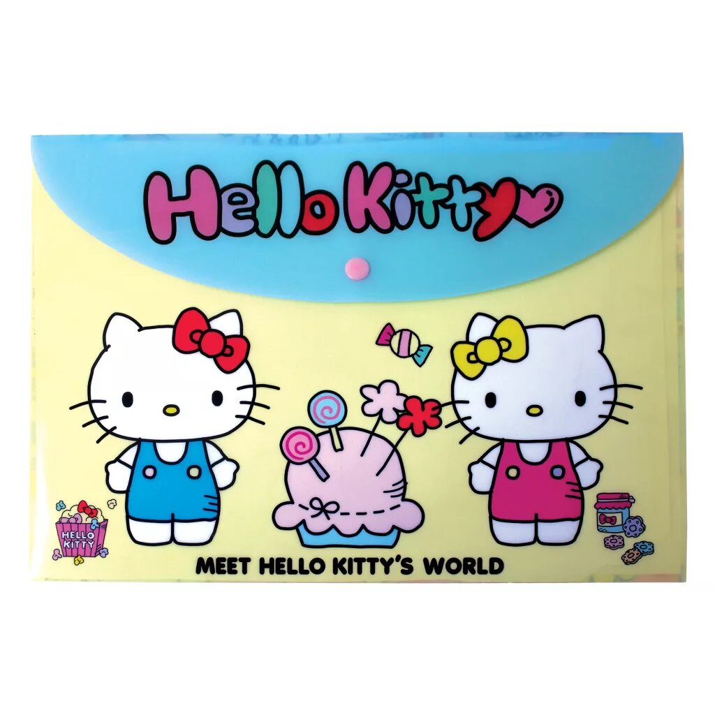 Imagem 0 de Pasta em Forma de Envelope A4 Hello Kitty World