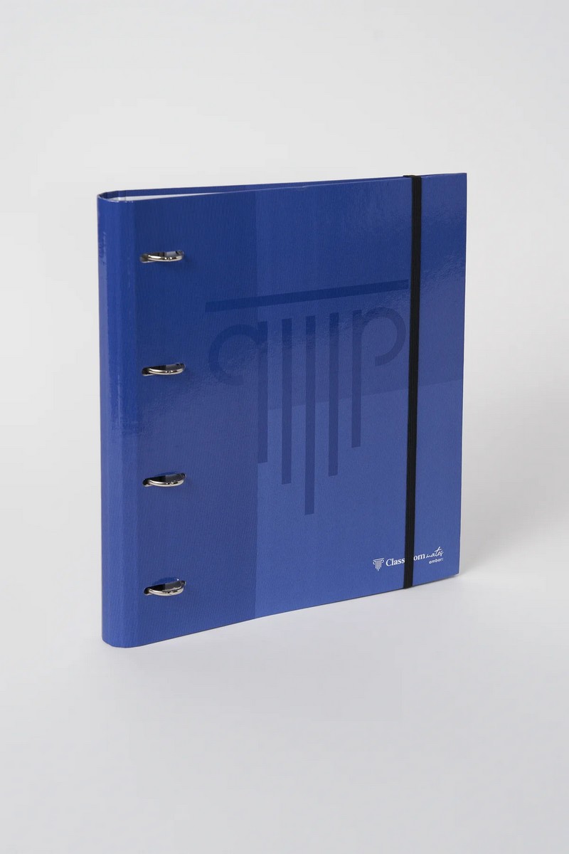 Capa ClassroomMates A4 4 Argolas Lombada 7Vincos Recarga+Ind 4