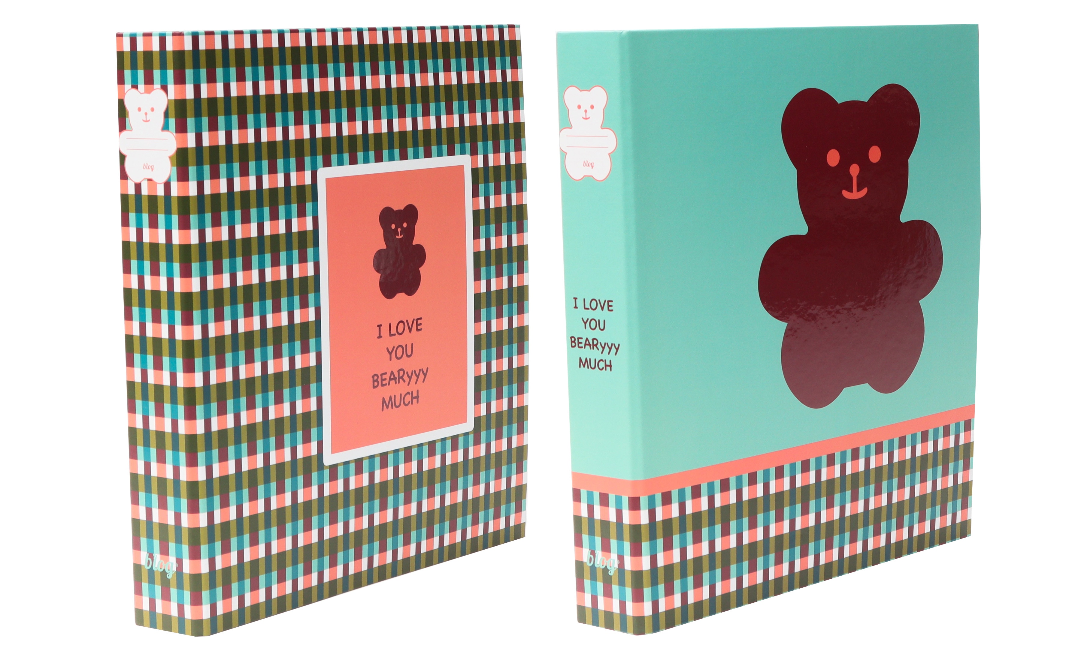 Imagem 0 de Capa A4 2 Argolas D25 B'LOG TEDDY BEAR