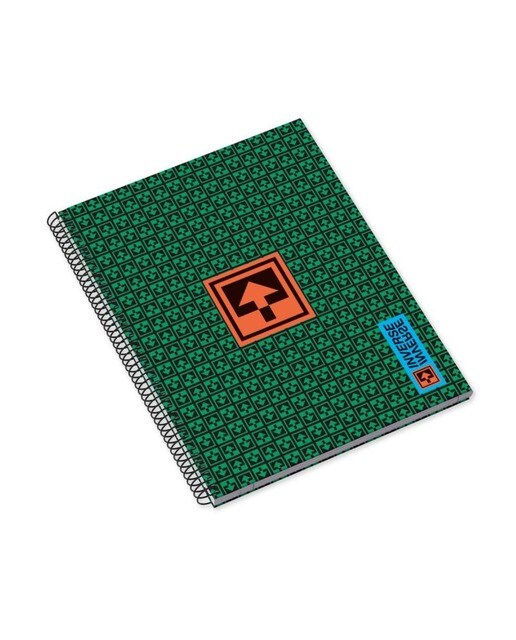 Imagem 0 de Caderno Espiral Capa Dura A4 120F 70G P Inverse Quadriculado