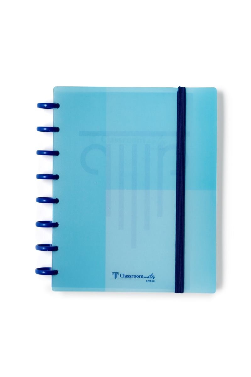 Caderno EcoSmart A5 PP ClassroomMates Azul Turquesa 1