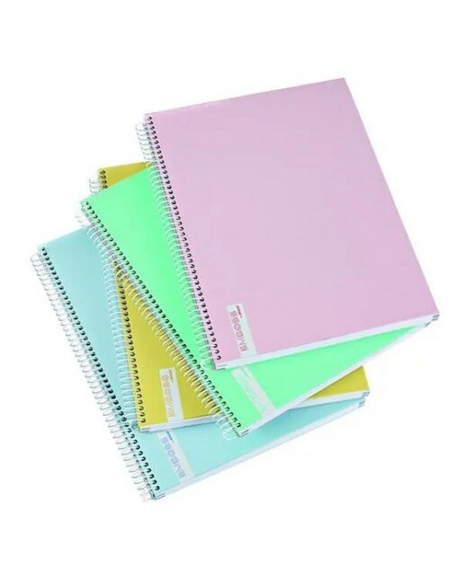 Caderno Espiral A4 Quadriculado Emboss 1