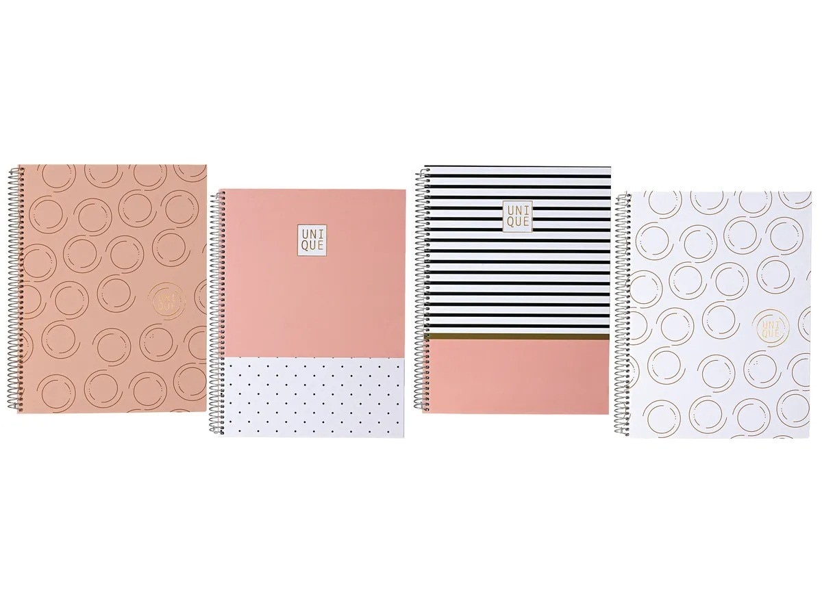 Caderno Espiral A4 Unique 1