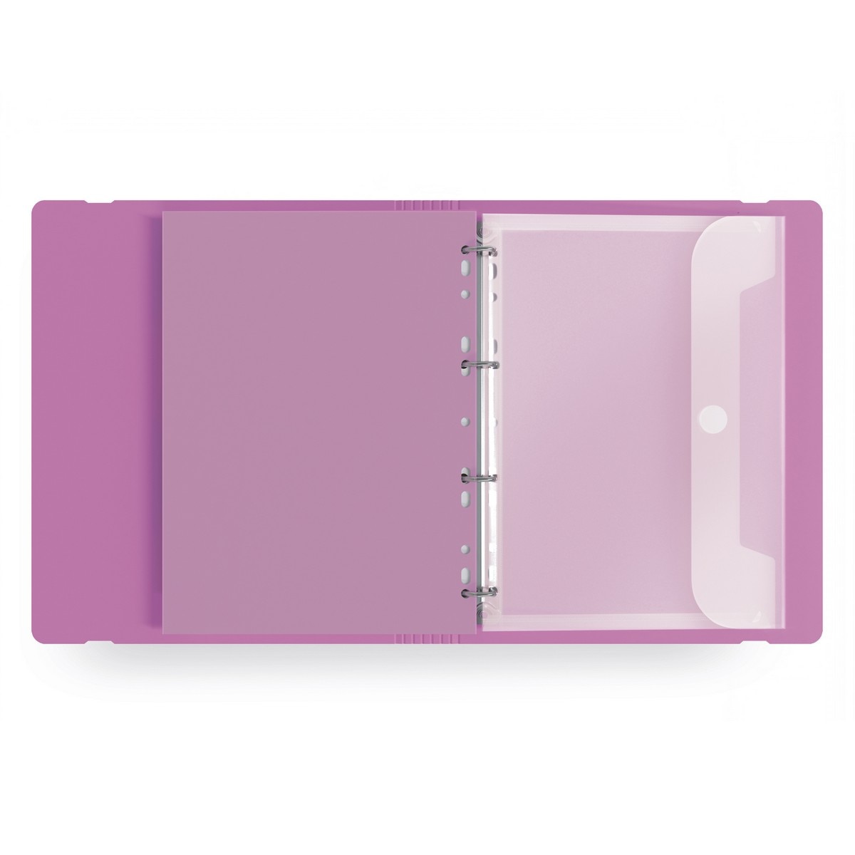 Pasta de Polipropileno Macia Carpeblock 100 folhas Bordeaux-3
