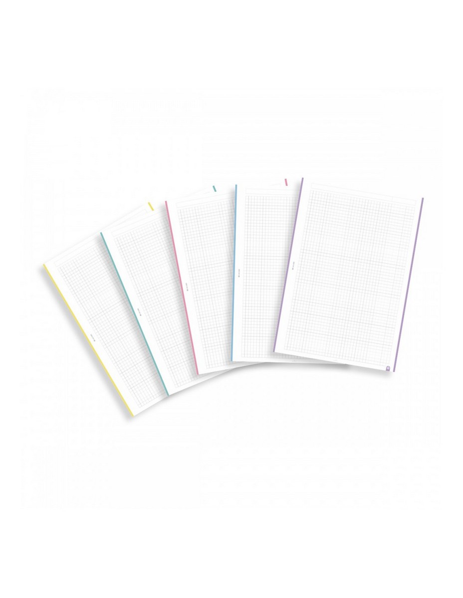 Caderno de argolas SOFT em cor-de-rosa 5