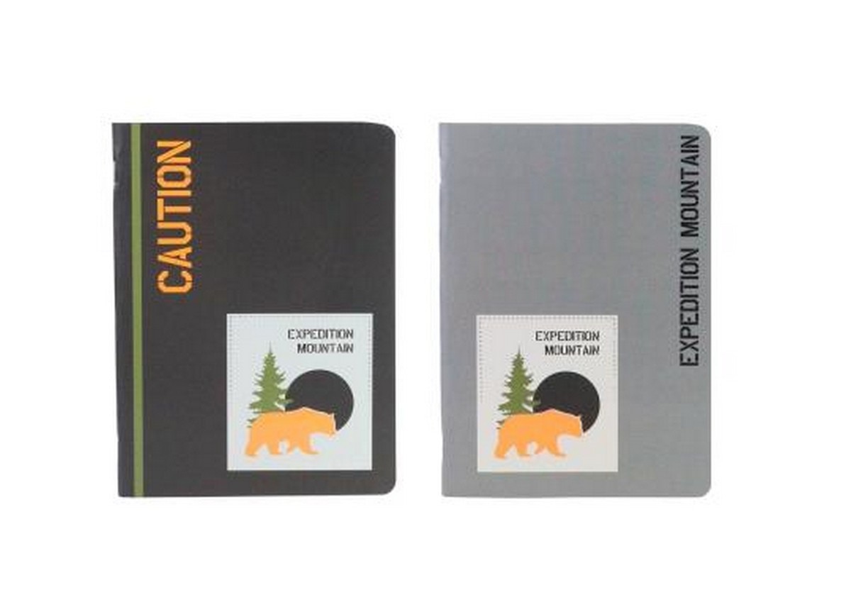 Caderno Agrafrafado B'LOG Traveller A4 48f/90g, Pautado 1