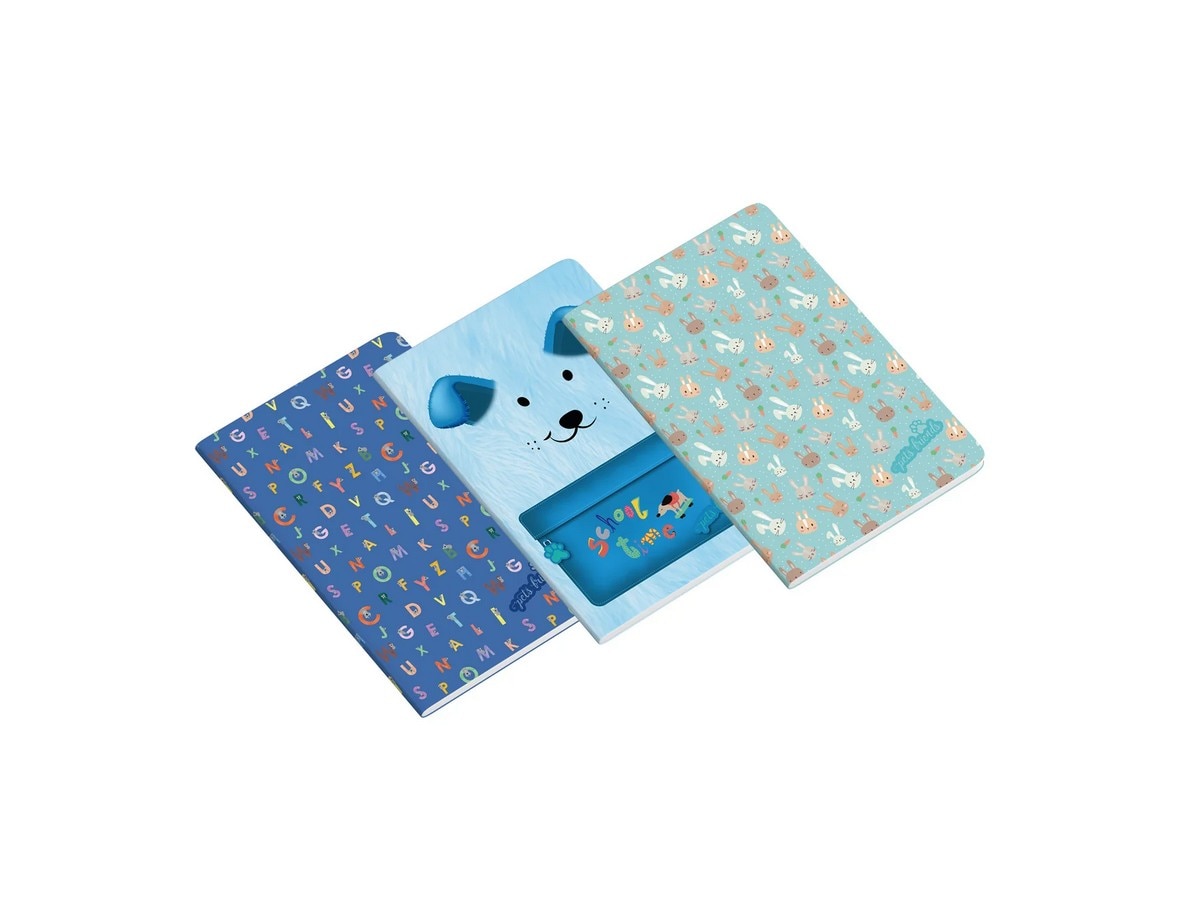 Imagem 0 de Caderno Agrafado A5 48F 90G School Time Boy Pautado Ambar