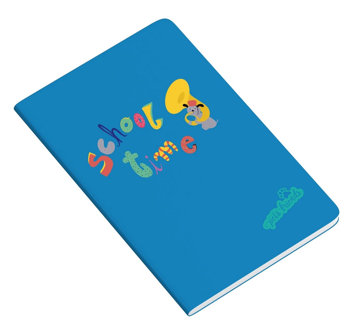 Caderno Agrafado A4 48F 90G School Time Boy Pautado 4