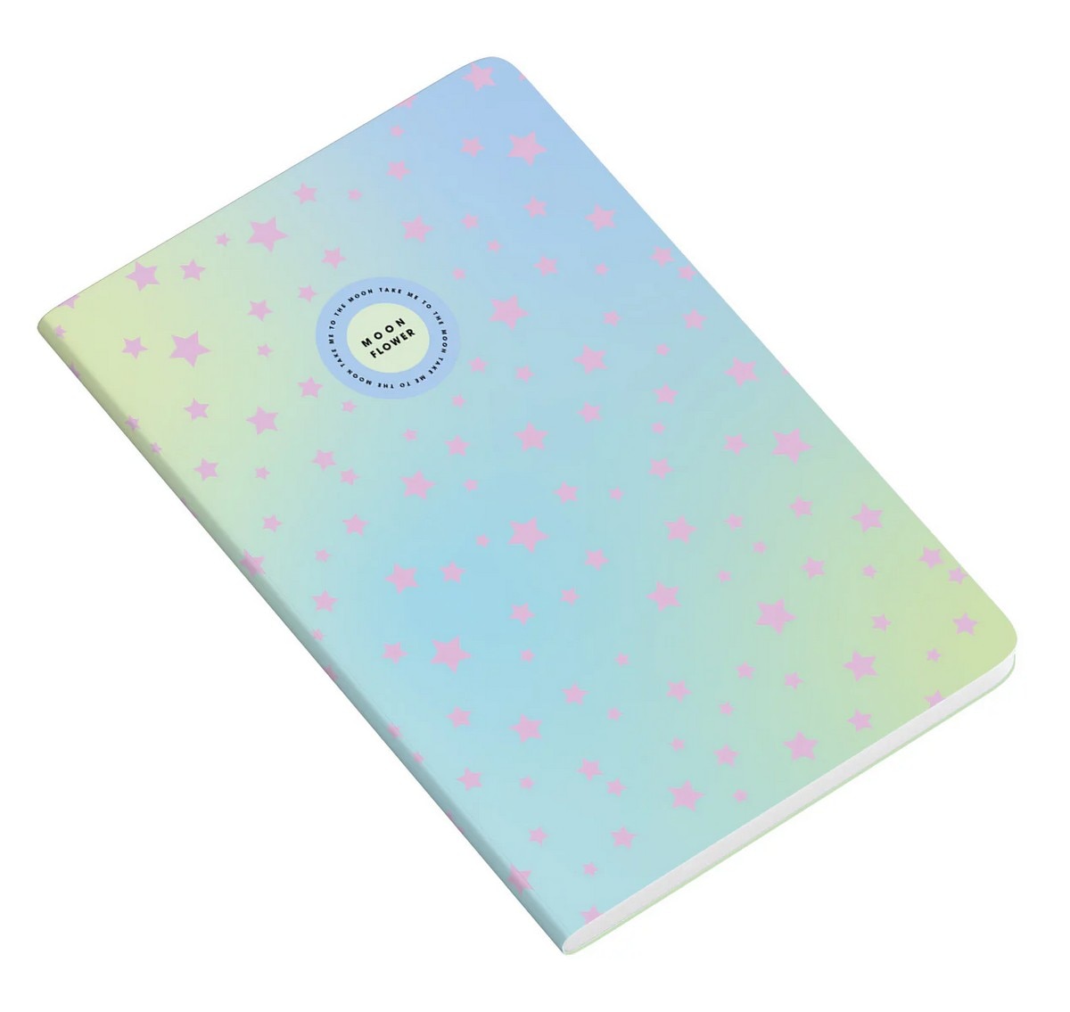 Caderno Agrafado PP A5 48F 90G Teen Moonflower Pautado 24 3