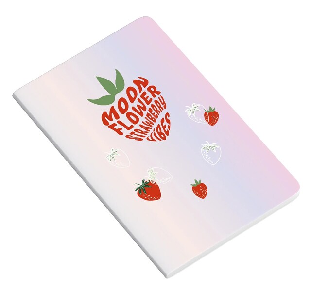 Imagem 0 de Caderno Agrafado PP A4 48F 90G Teen Moonflower Quadriculado 24  Ambar