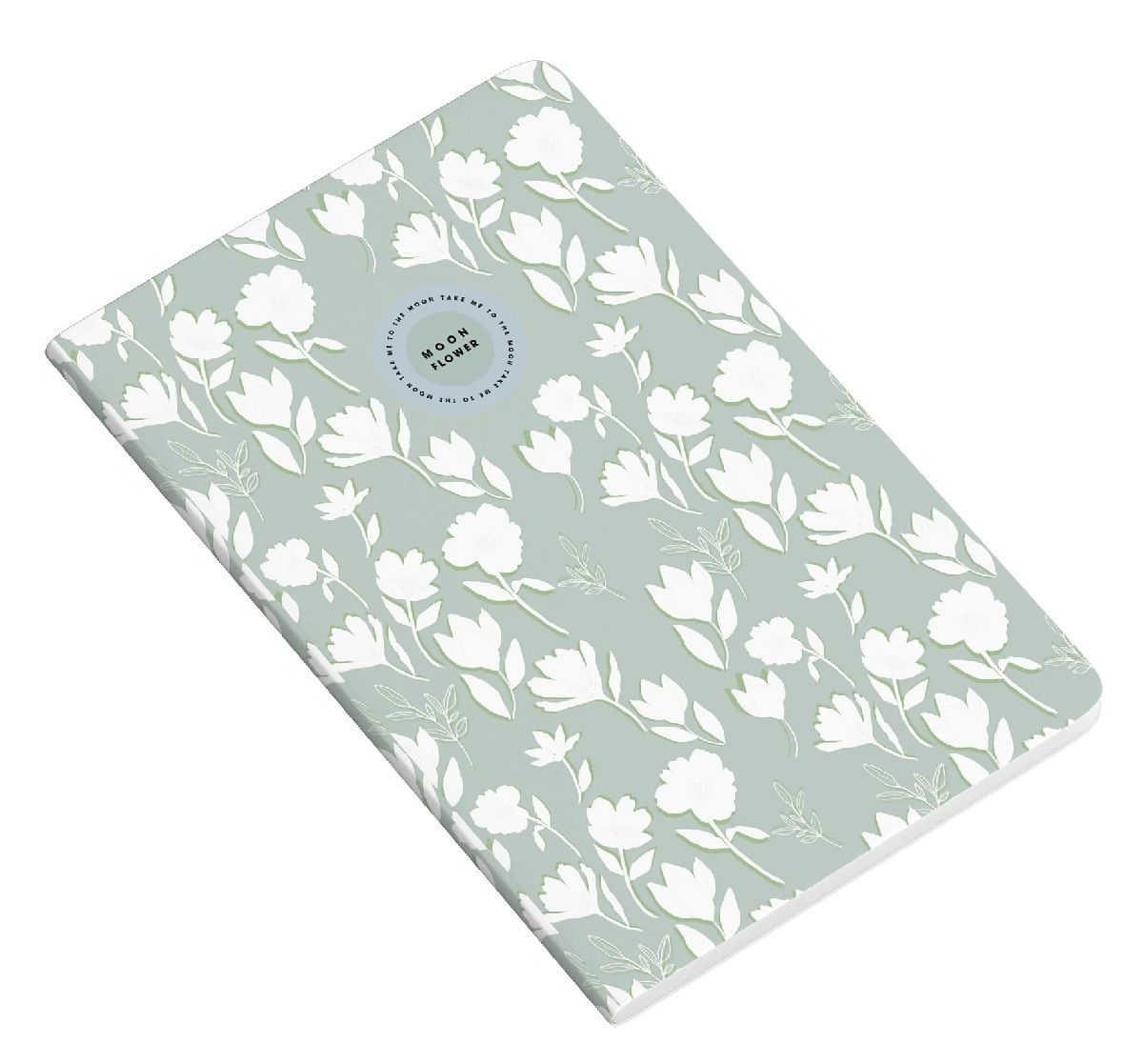 Caderno Agrafado PP A4 48F 90G Teen Moonflower Quadriculado 24  Ambar 2