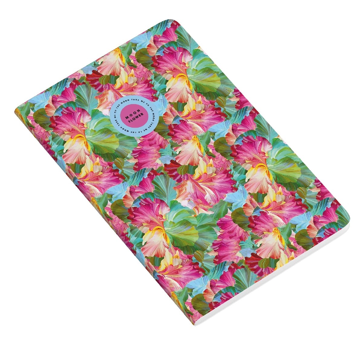 Caderno Agrafado PP A4 48F 90G Teen Moonflower Quadriculado 24  Ambar 4