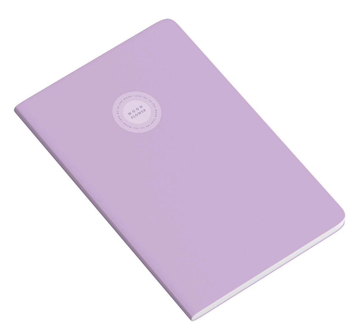 Caderno Agrafado PP A4 48F 90G Campus MoonFlower Pautado 24 Ambar 2