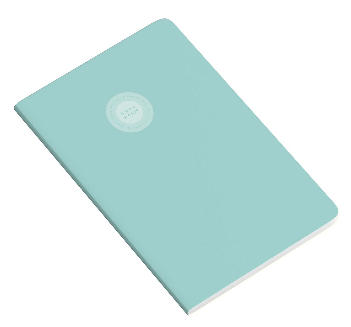 Caderno Agrafado PP A4 48F 90G Campus MoonFlower Pautado 24 Ambar 3