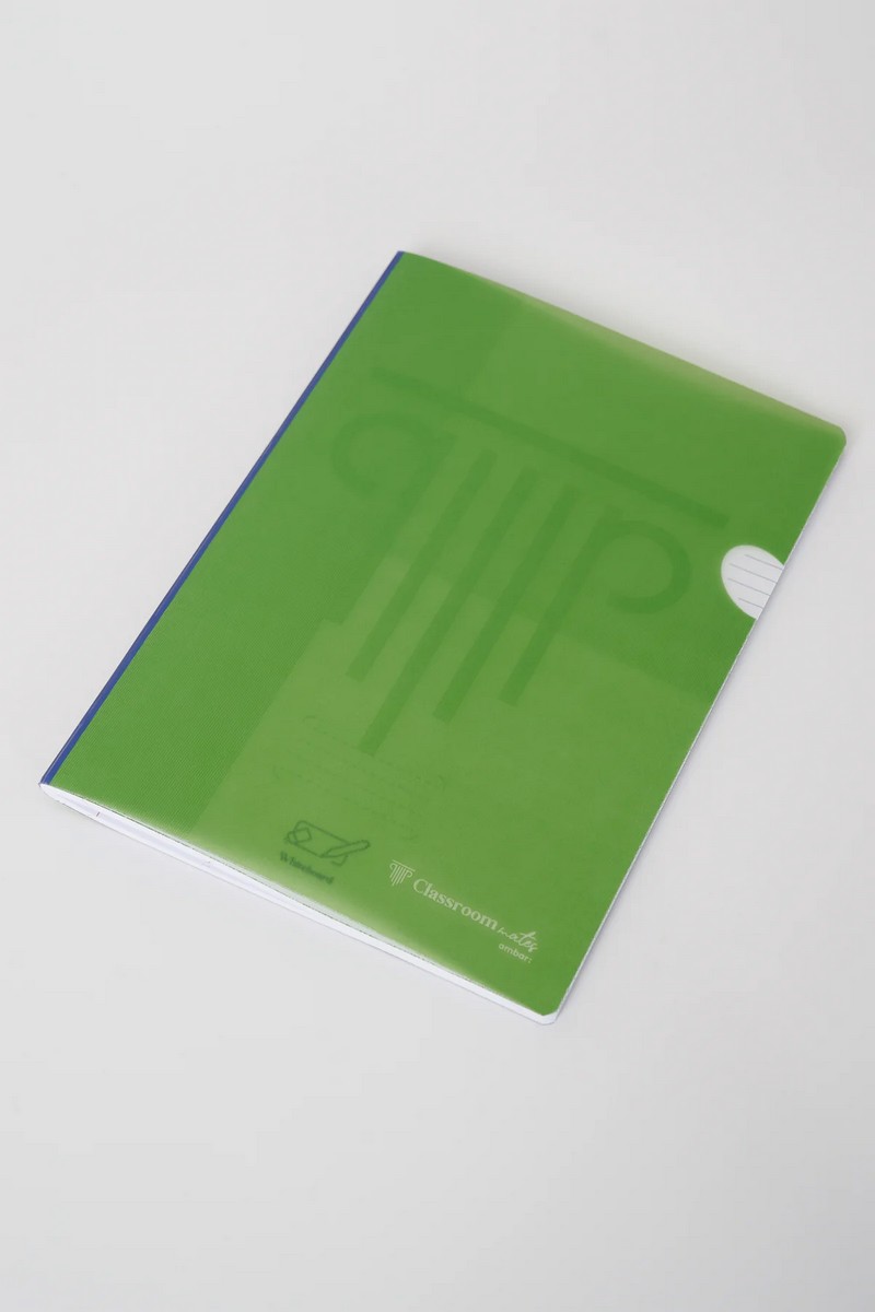Caderno Agrafado ClassroomMates A4 PP 48F 90G Pautado Ambar 3