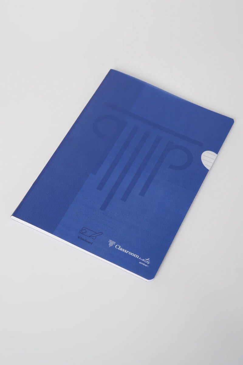 Caderno Agrafado ClassroomMates A4 PP 48F 90G Pautado Ambar 5