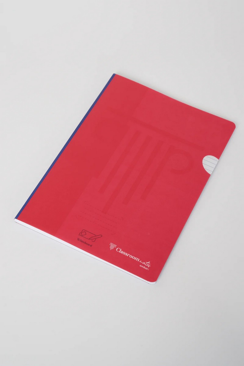 Caderno Agrafado ClassroomMates A4 PP 48F 90G Pautado Ambar 7