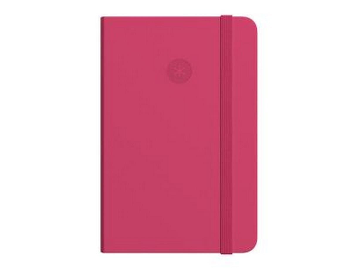 Caderno com elástico antartik notes capa mole A5 borgonha 1
