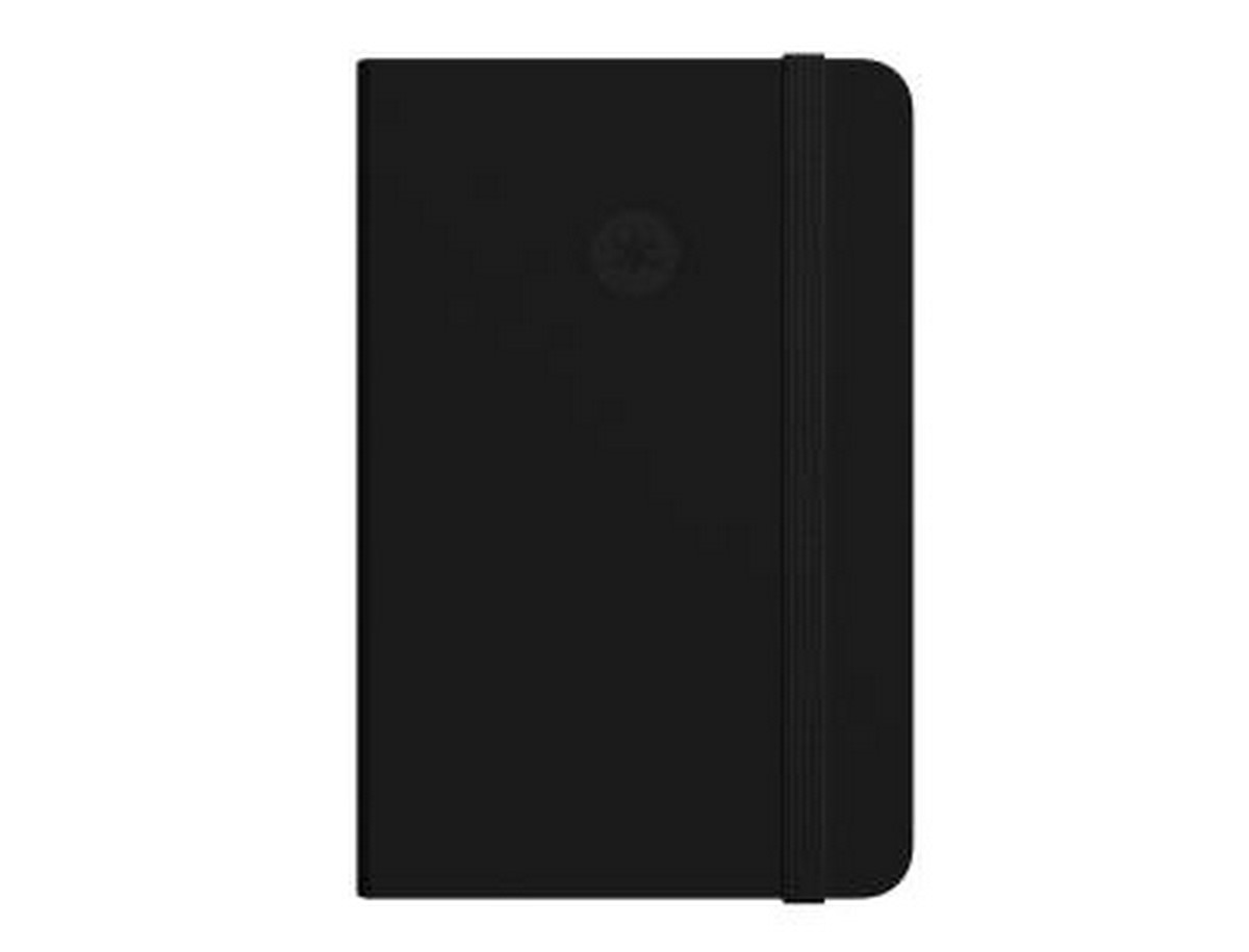 Caderno com elástico antartik notes capa mole A5 preto 1