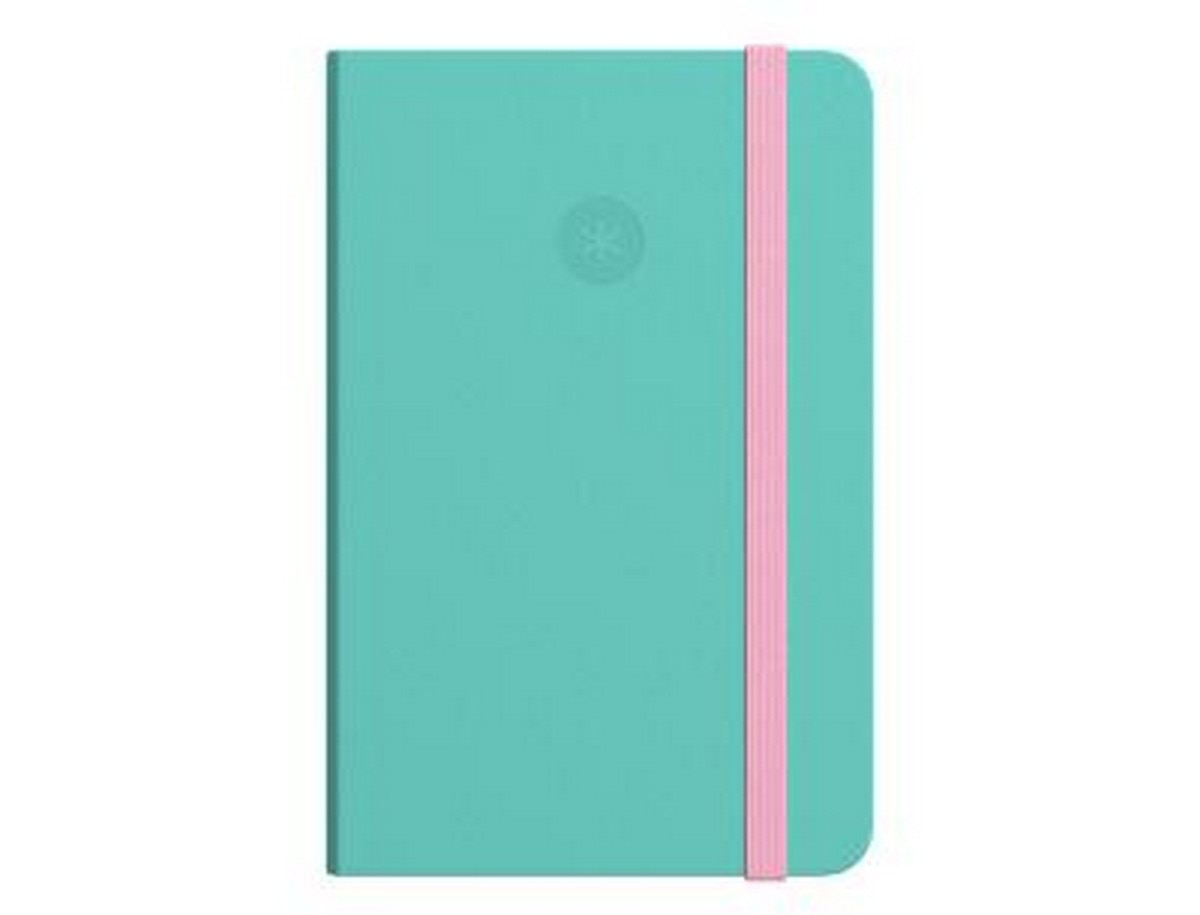 Imagem 0 de Caderno com elástico antartik notes capa mole A5 rosa e turquesa