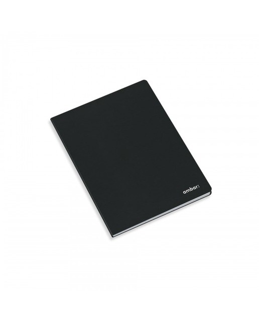 Caderno Agrafado A5 80Folhas BLACK Quadriculado 1