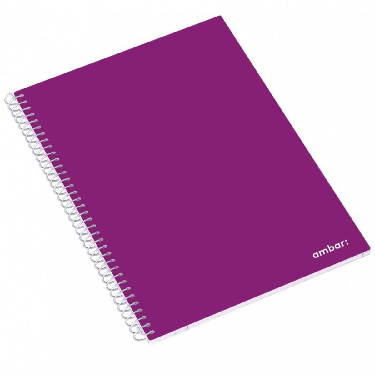 Caderno Espiral A4 School Pautado de 80 Folhas Ambar 5