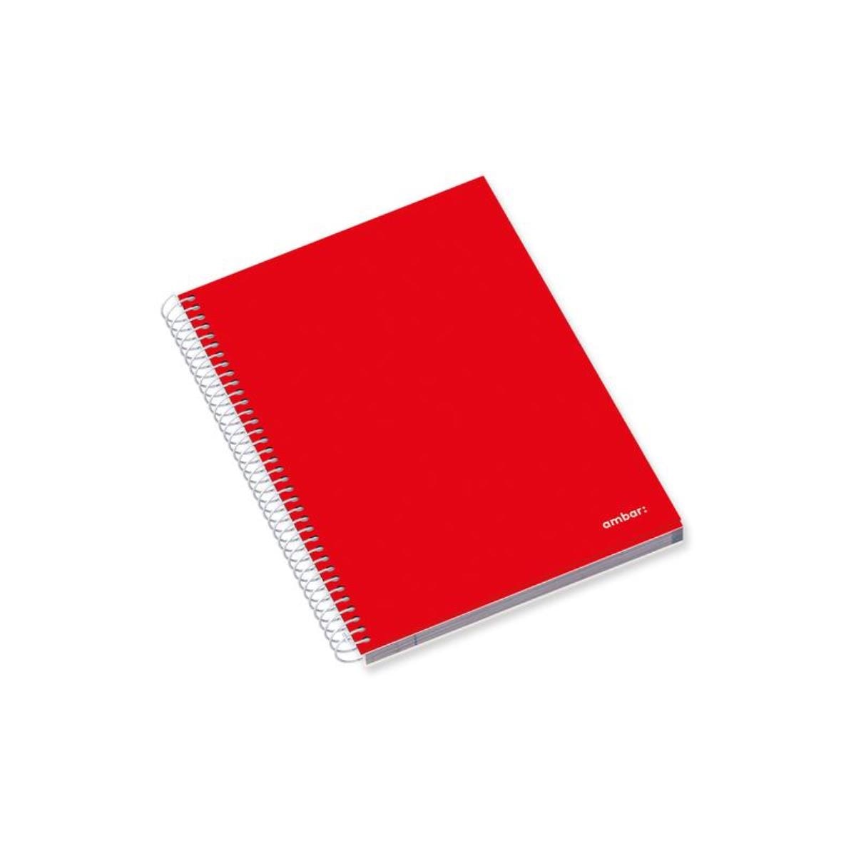 Caderno Espiral A5 Ambar School Pautado 5