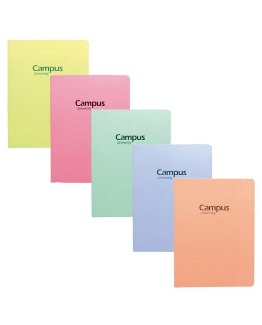 Caderno Campus 190X255 Pastel 1