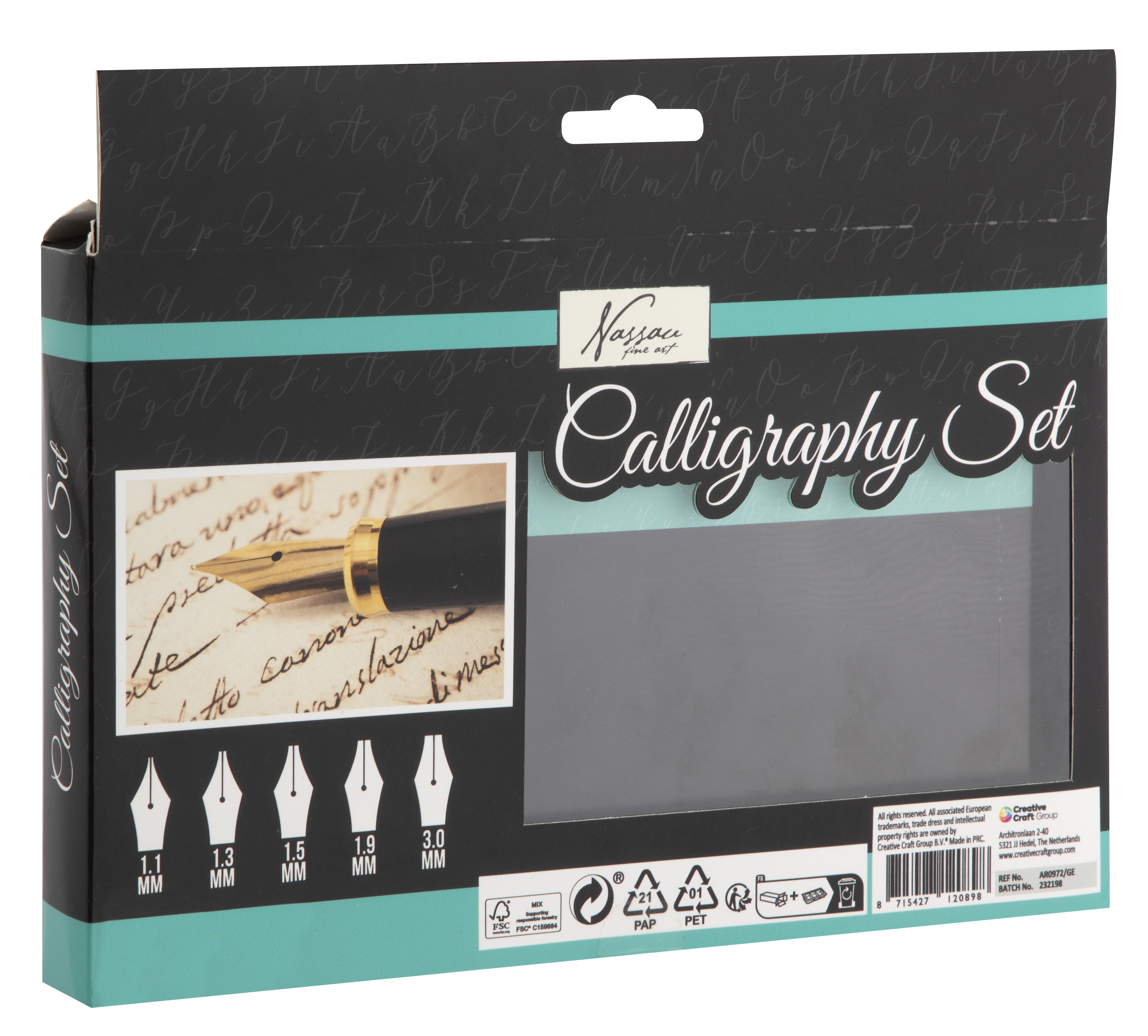 Caligrafia set Complete 35 pcs 2