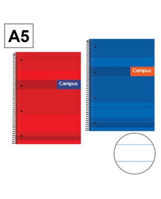Caderno A5 de Argolas 160 Folhas 1