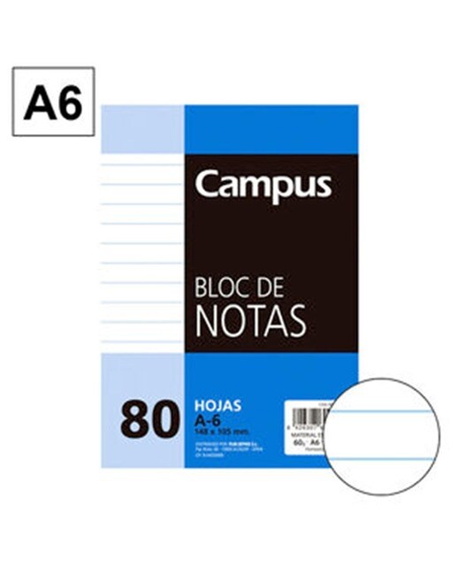 Bloco de Notas A5 Pautado 1