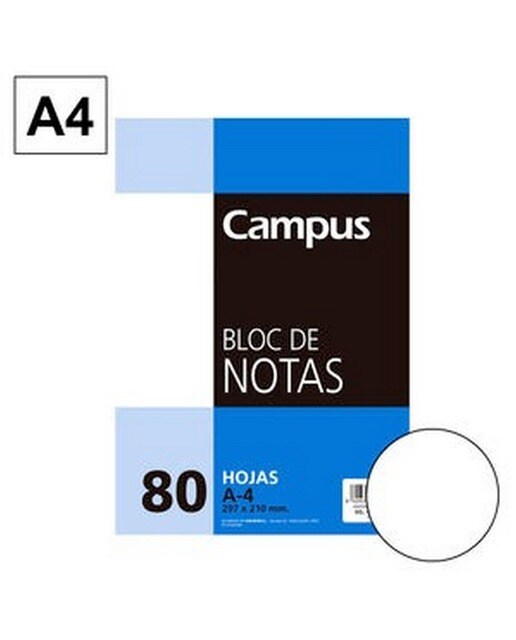 Bloco de Notas A4 Liso 1