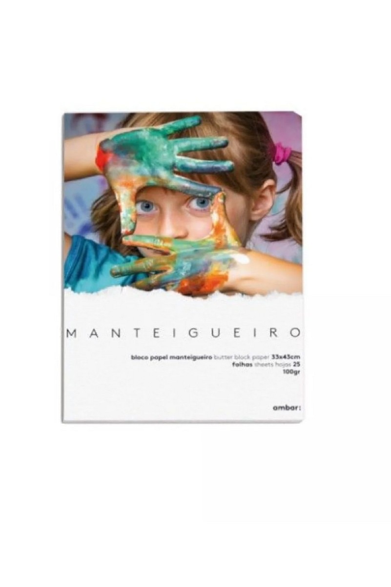 Bloco Papel Manteigueiro 33x43 100Gr 25F 1