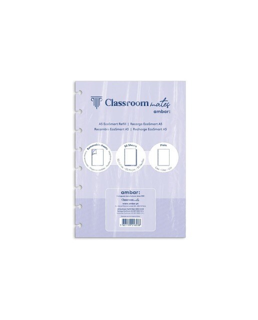 Recarga Caderno Ecosmart Liso 50 Folhas - A5 1