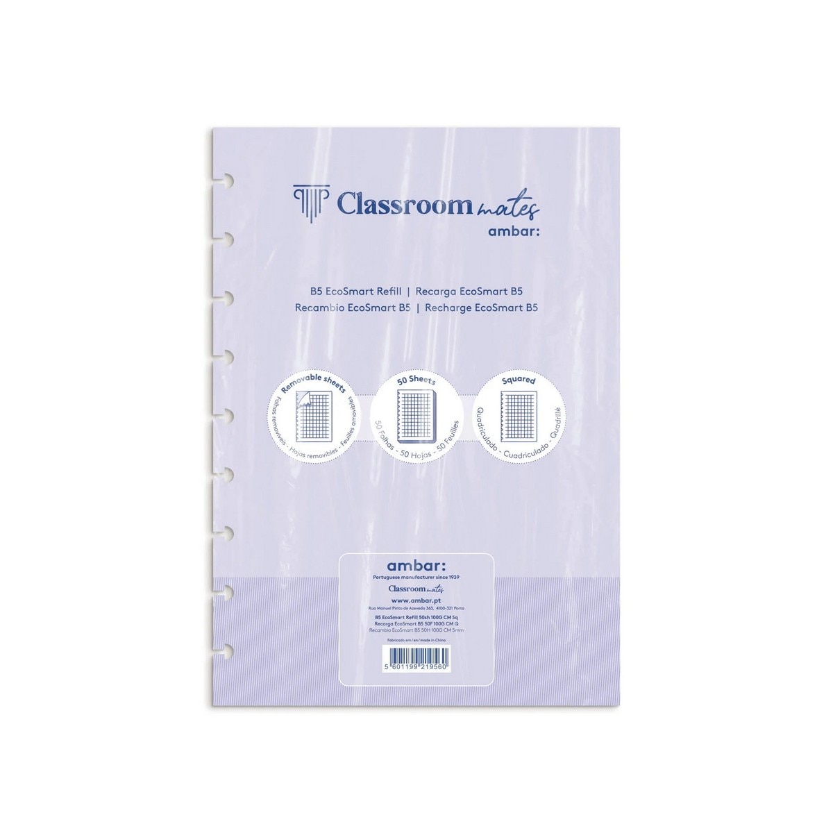 Imagem 0 de Recarga EcoSmart B5 50 Folhas Quadriculado