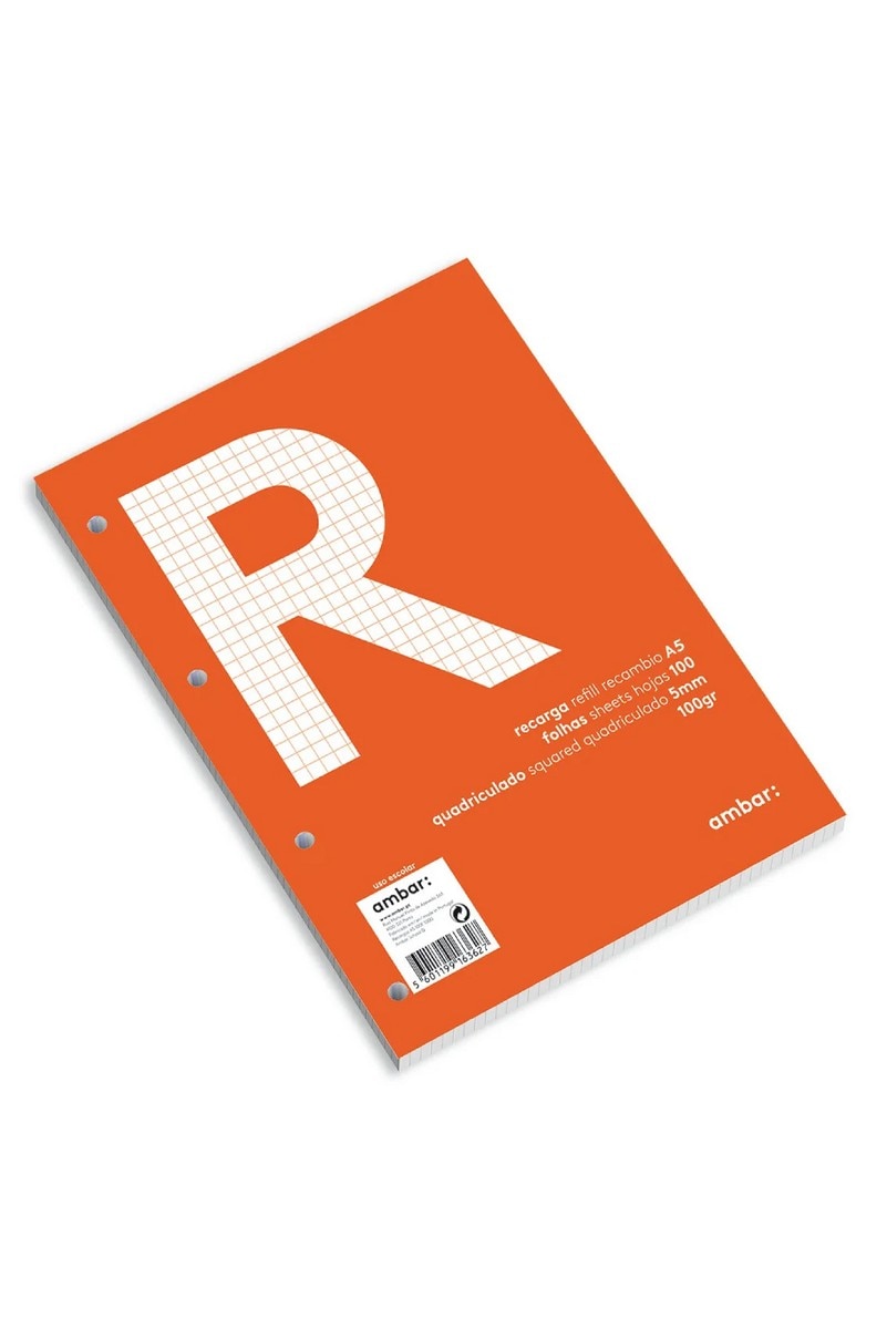 Recarga Ambar School A5 100 Folhas 100 Gramas 1