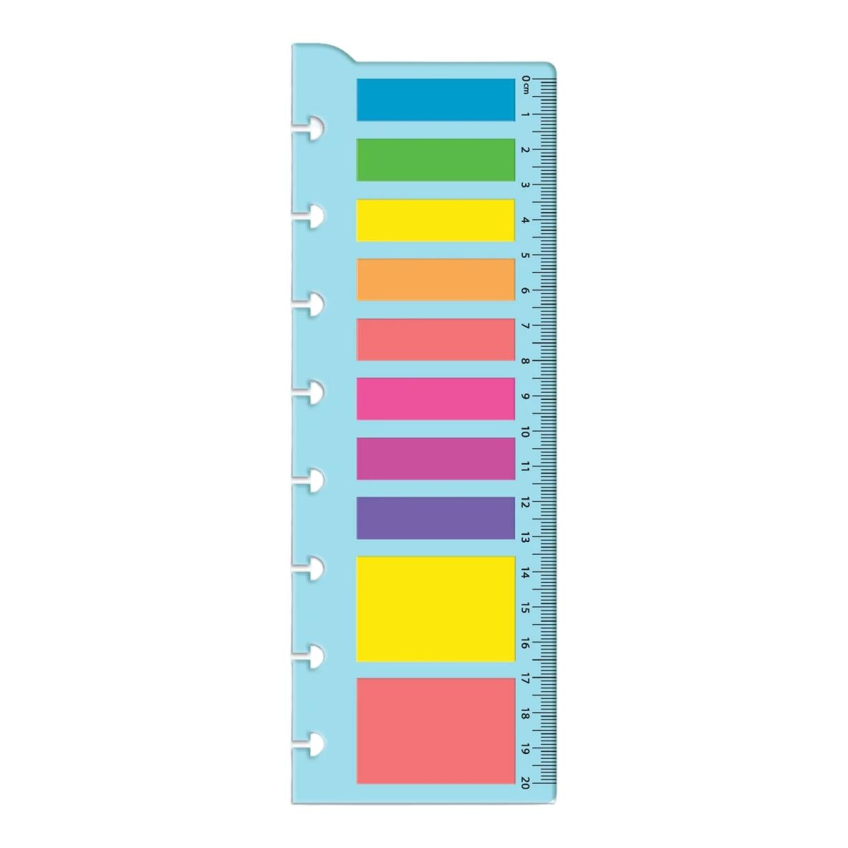 Imagem 0 de Ecosmart Notas Adesivas Cores + Régua