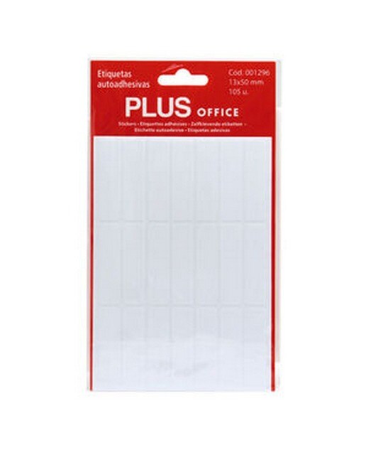 Etiquetas Campus Plus Office 13Mmx50Mm 105 Etiquetas 5f 1