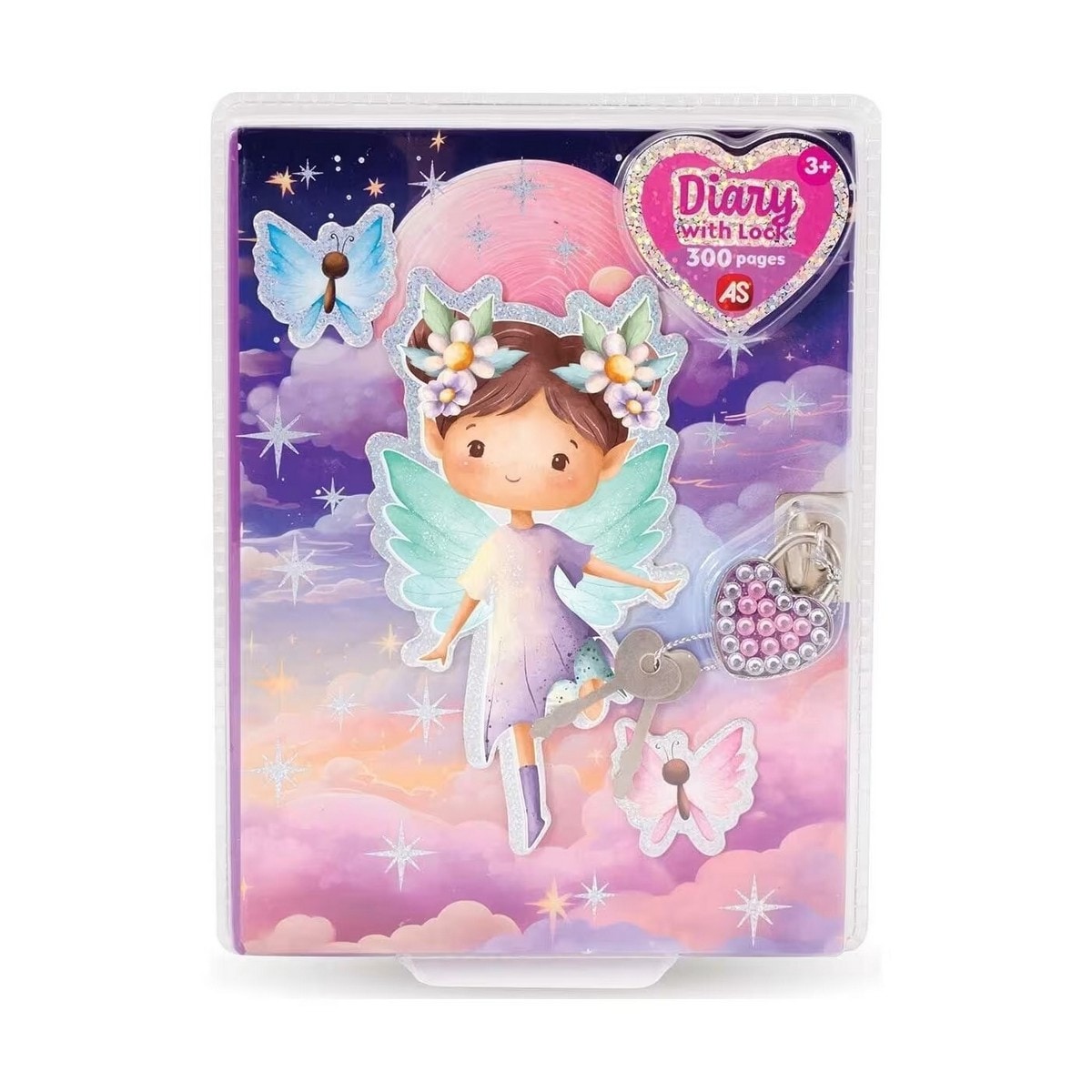 Diário com cadeado sortido 2