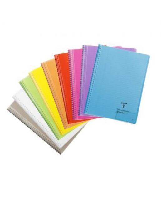 Caderno com Argolas em Espiral Polyp A4 80Folhas L+M Clairefontaine 1