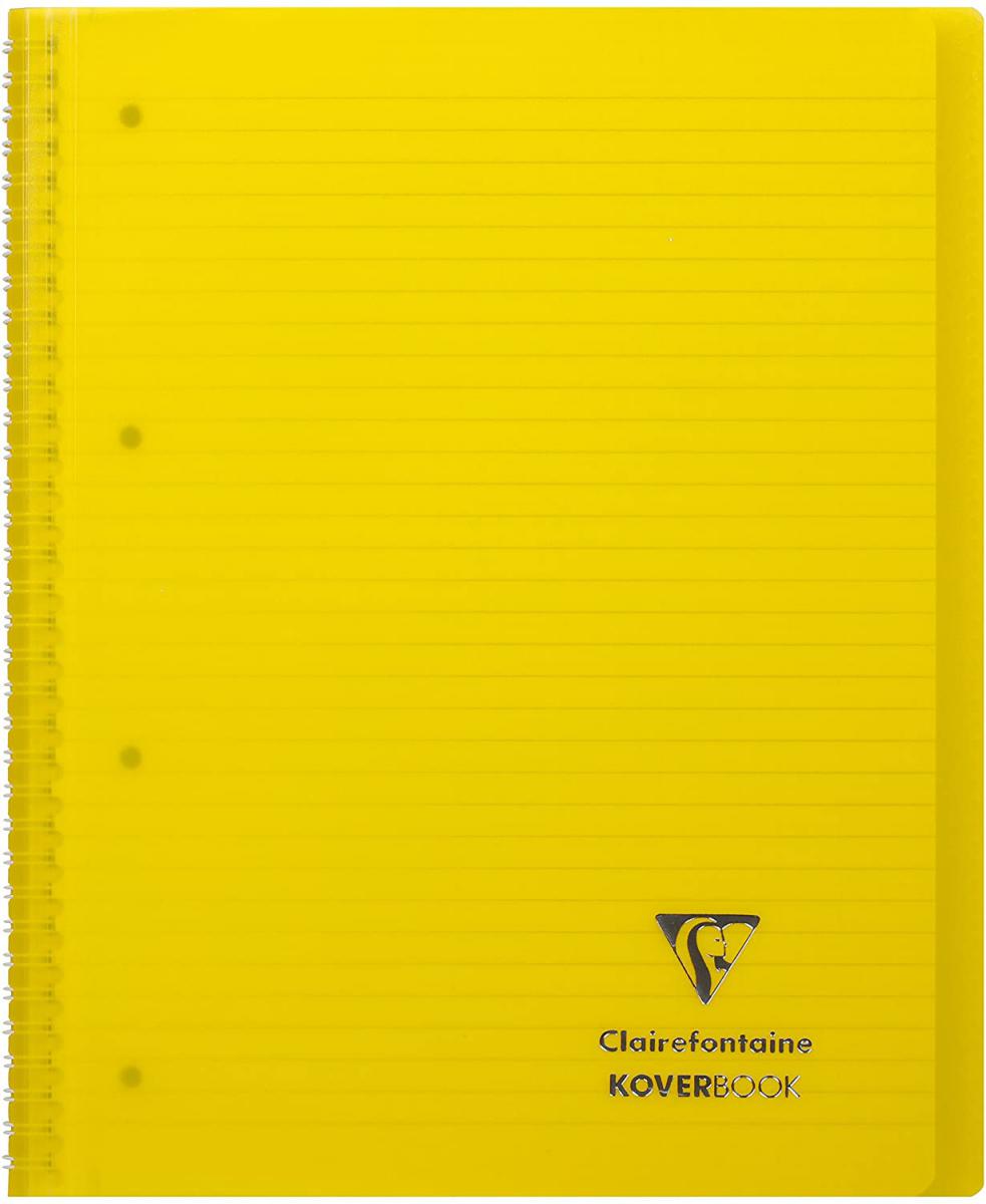 Caderno de Argolas Koverbook Din A4, 90g, Cores Sortidas, 80 Folhas Clairefontaine 2