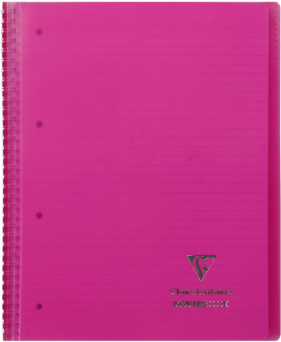 Caderno de Argolas Koverbook Din A4, 90g, Cores Sortidas, 80 Folhas Clairefontaine 5