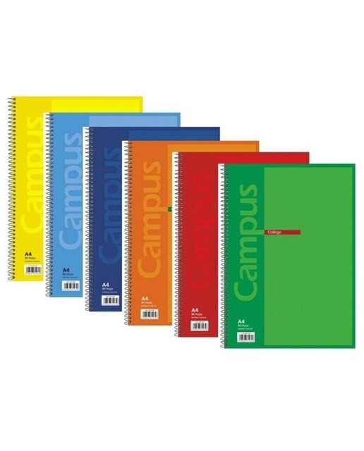 CADERNO CAMPUS A4 Espiral 1
