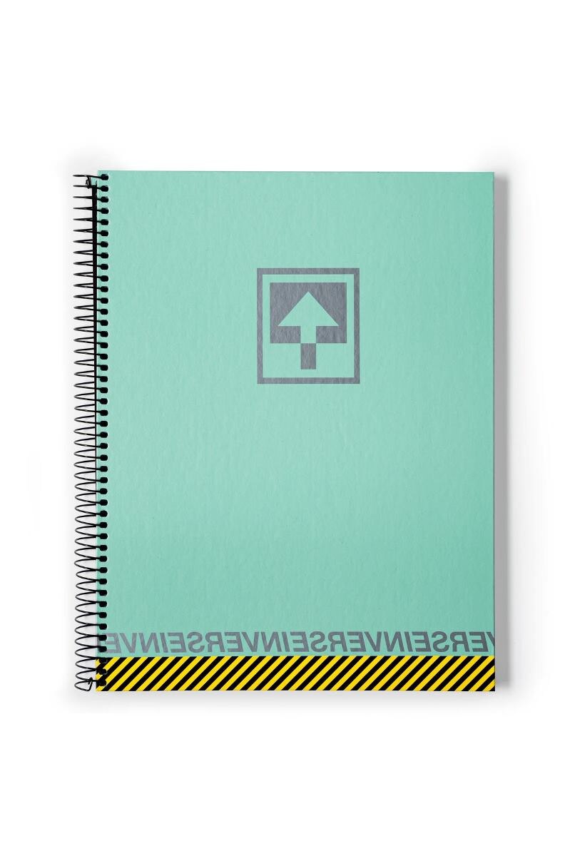 Caderno Espiral A4 Capa Dura Pautado Inverse Campus 4