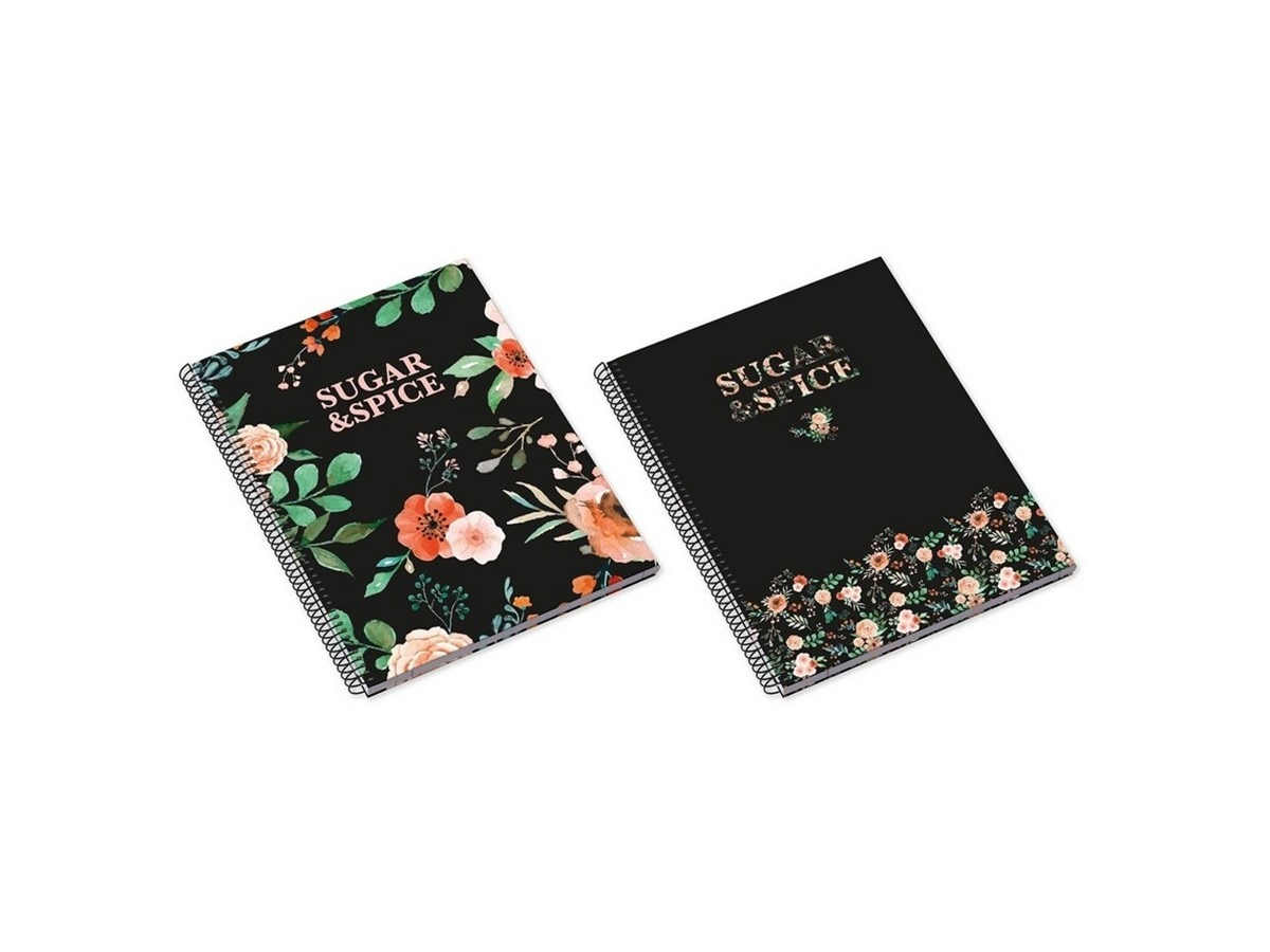 Caderno Espiral A4 Quadriculado Sugar&Spice 1