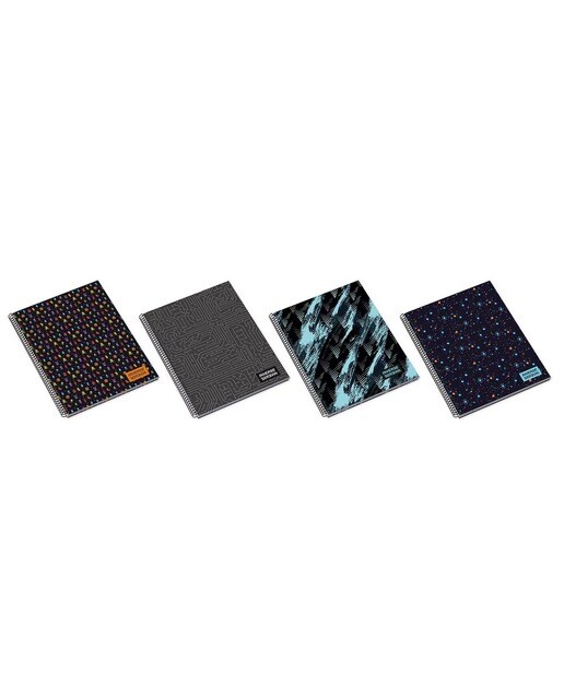 Caderno Espiral A4 Quadriculado Inverse Teen 1